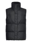 Boxy Puffer Vest Black Rains