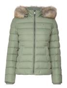 Tjw Basic Hooded Down Jacket Green Tommy Jeans