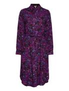 Objholly L/S Shirt Dress 124 Purple Object