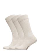 True Ankle Sock 3-Pack Beige Amanda Christensen