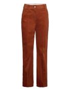 D2. Hw Flare Cord Pants Brown GANT