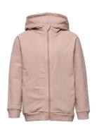 Hoodie W. Zipper Pink En Fant