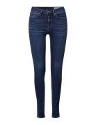 Garment-Washed Jeans With Organic Cotton Blue Esprit Casual