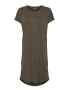 Cukajsa T-Shirt Dress Khaki Culture