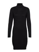 U6801, Milasz Rollneck Dress Black Saint Tropez