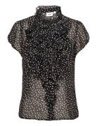 Liljasz Drea Ss Shirt Black Saint Tropez