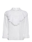 Crmoccamia Flounce Blouse White Cream