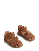 Bay Closed Toe Brown Wheat