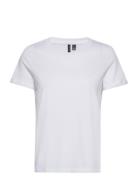 Vmpaula S/S T-Shirt Noos White Vero Moda