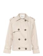 Miramw Short Trenchcoat Cream My Essential Wardrobe