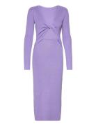 Lela Jenner Dress Purple Bzr