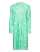 Chakra Dupina Dress Aop Green Mads Nørgaard