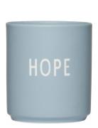 Favourite Cups Blue Design Letters