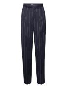 Julie Pinstripe Trousers Navy Filippa K