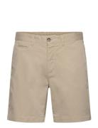 Lt Twill Chino Shorts Beige Morris