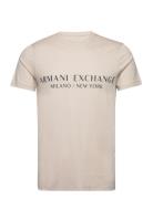 T-Shirt Cream Armani Exchange