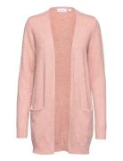 Viril Open L/S Knit Cardigan - Noos Pink Vila