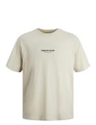 Jorvesterbro Tee Ss Crew Neck Noos Jnr Cream Jack & J S