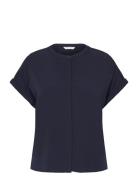 Solid Blouse Navy Tom Tailor