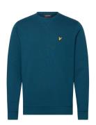 Crew Neck Sweatshirt Blue Lyle & Scott