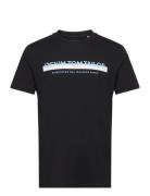 Printed T-Shirt Black Tom Tailor