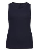 Carkenya Rib Tank Top Jrs Navy ONLY Carmakoma