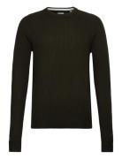 Jjpannel Knit Crew Neck Aw23 Black Jack & J S