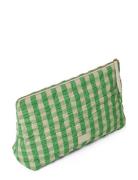 Bæk&Bølge Karla Toilettaske 30X10X20 Cm Grøn/Sand Green Juna