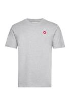 Ace Badge T-Shirt Gots Grey Double A By Wood Wood