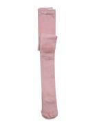 Cotton Tights - Anti-Slip Pink Melton