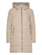 Onldolly Long Puffer Coat Otw Beige ONLY