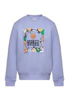 Special Artwork Sweatshirt Blue Tom Tailor