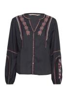 Brandie Blouse Black ODD MOLLY