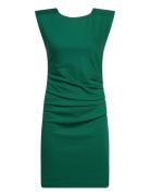 India Round-Neck Dress Green Kaffe