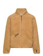 Skogen Fleece Jacket Yellow Ebbe Kids