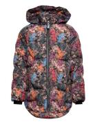 Jacket - Quilted - Aop Khaki Color Kids