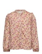 Shirt Flower Woven Pink En Fant