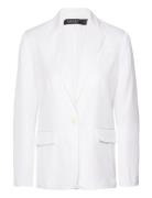 Airy Viscose Twill-Jacket White Lauren Ralph Lauren