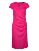 Stretch Jersey Dress Pink Lauren Ralph Lauren