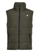 Sports Puffer Gilet Khaki Superdry