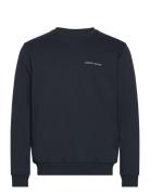 Embroidered Crew Neck Sweatshirt Navy Lyle & Scott