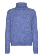 Kaalioma Rollneck Pullover Blue Kaffe