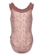 Swimsuit Recycled Aop Pink Mikk-line