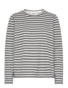 Vmmathilde Ls T-Shirt D2 Grey Vero Moda