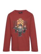Lwtaylor 117 - Ls T-Shirt Red LEGO Kidswear