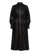 Lily Thin Leather Dress Black MDK / Munderingskompagniet
