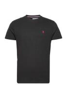 Uspa T-Shirt Arjun Men Black U.S. Polo Assn.