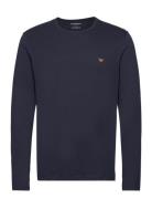 Men's Knit T-Shirt Navy Emporio Armani