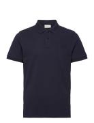 Reg Tonal Shield Ss Rugger Navy GANT