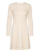 Onlalma L/S O-Neck Dress Knt Noos Beige ONLY